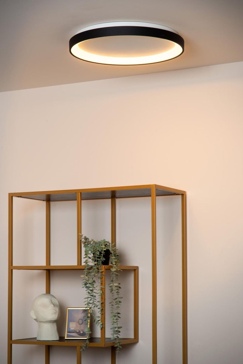 Lucide VIDAL - Zapustené stropné svietidlo - Ø 48 cm - LED Rozm. - 1x38W 2700K - Čierna